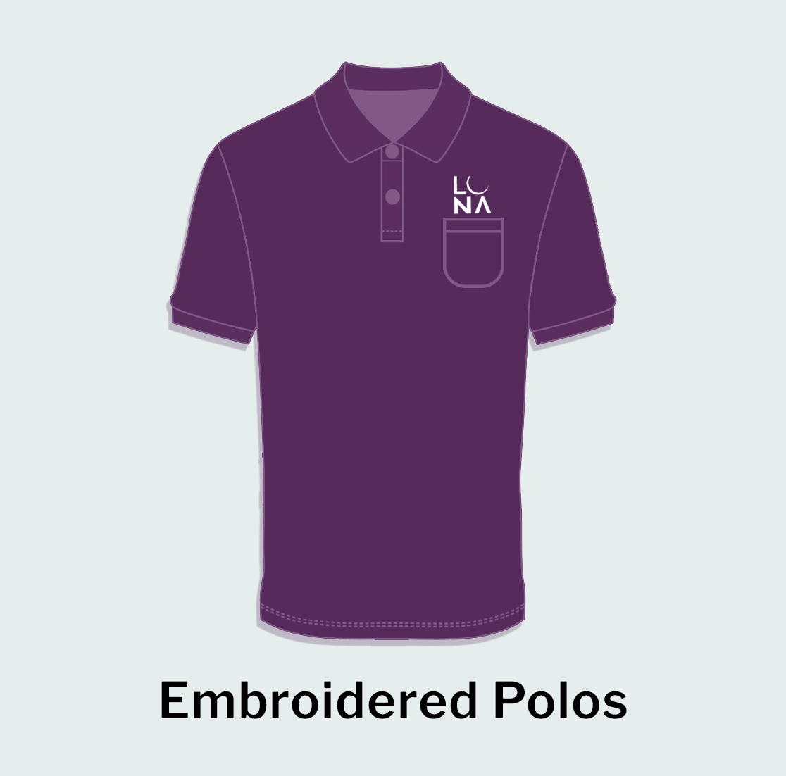 Embroidered shirts